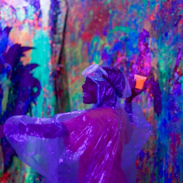 a painting of a person